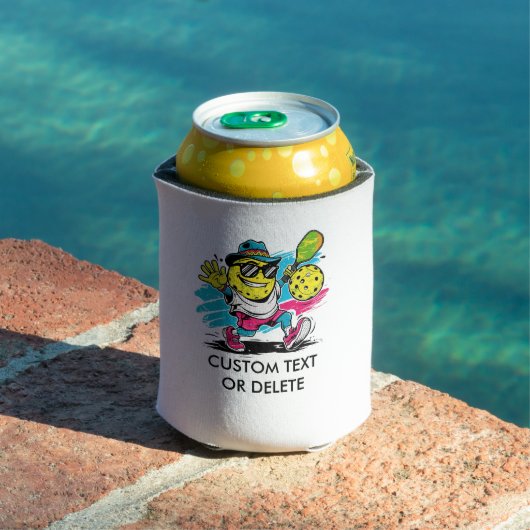 Rafraîchisseur Pour Canette pickleball drôle (Piscine in situ)