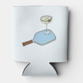 Rafraîchisseur Pour Canette pickleball et martinis (Devant)