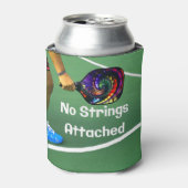 Rafraîchisseur Pour Canette Pickleball Funny No Strings Attaché (Can devant)