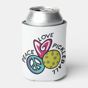 Rafraîchisseur Pour Canette Pickleball Peace Love