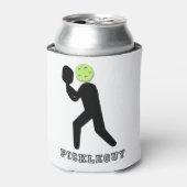 Rafraîchisseur Pour Canette Pickleguy pour les fans de pickleball (Can devant)