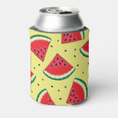 Rafraîchisseur Pour Canette Pièces de pastèque : Motif Jaune d'été (Can Dos)