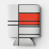 Rafraîchisseur Pour Canette Piet esthétique Mondrian Composition d'oeuvres d'a (Dos)