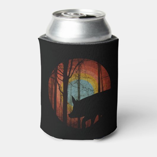 RAFRAÎCHISSEUR  POUR CANETTE PIG DANS LA FORÊT DES BOIS (Can Dos)