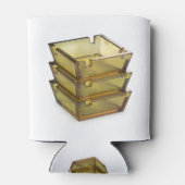 Rafraîchisseur Pour Canette Pile avec cendriers en verre (Dos)