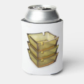 Rafraîchisseur Pour Canette Pile avec cendriers en verre (Can Dos)