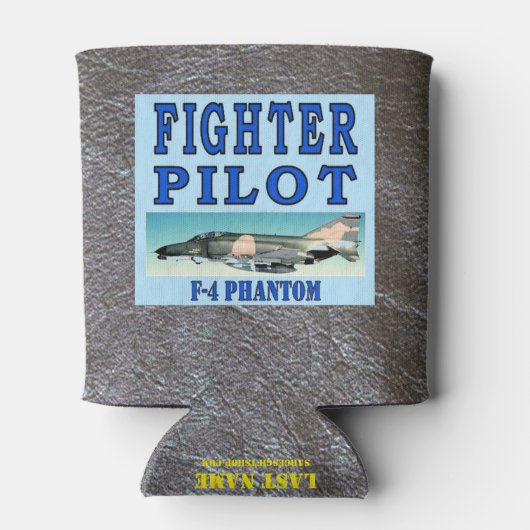 RAFRAÎCHISSEUR  POUR CANETTE PILOTE F-4 PHANTOM (Dos)