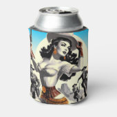 Rafraîchisseur Pour Canette Pin-up Ouest rétro (Can Dos)