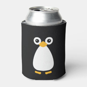 Rafraîchisseur Pour Canette Pingouin mignon de vecteur