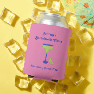 Rafraîchisseur Pour Canette Pink Margarita Bachelorette Fiesta Can Cooler