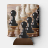 Rafraîchisseur Pour Canette Pions sur le tableau d'échecs (Dos)