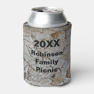 Rafraîchisseur Pour Canette Pique-nique de famille Écorce d'arbre rustique Gar