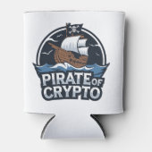 Rafraîchisseur Pour Canette Pirate de Crypto (Devant)