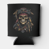 Rafraîchisseur Pour Canette Pirate Mascot peut refroidir (Devant)