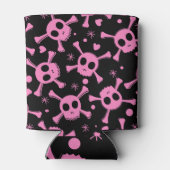 Rafraîchisseur Pour Canette Pirate Skull : Girlish Hearts Motif (Dos)