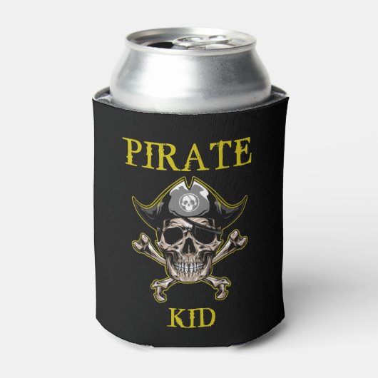RAFRAÎCHISSEUR POUR CANETTE PIRATE SKULT KID GOLD (Can devant)