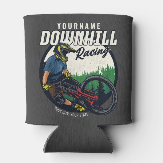 Rafraîchisseur Pour Canette Piste VTT de descente personnalisée (Dos)