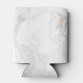 Rafraîchisseur Pour Canette PixDezines Marble+Faux Gold nouvelle Mme. (Dos)