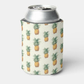 Rafraîchisseur Pour Canette PixDezines Vintage Pineapples Motif (Can Dos)