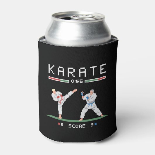Rafraîchisseur Pour Canette Pixel Karate Game (Can devant)