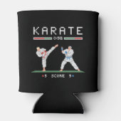 Rafraîchisseur Pour Canette Pixel Karate Game (Dos)