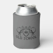 Rafraîchisseur Pour Canette Pixel Old School Dinosaur Can Cooler (Can devant)