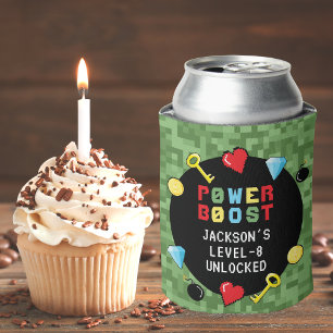 Rafraîchisseur Pour Canette Pixels Arcade Niveau supérieur Anniversaire de enf