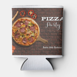 Rafraîchisseur Pour Canette Pizza Party Anniversaire Adulte Guest Cadeau