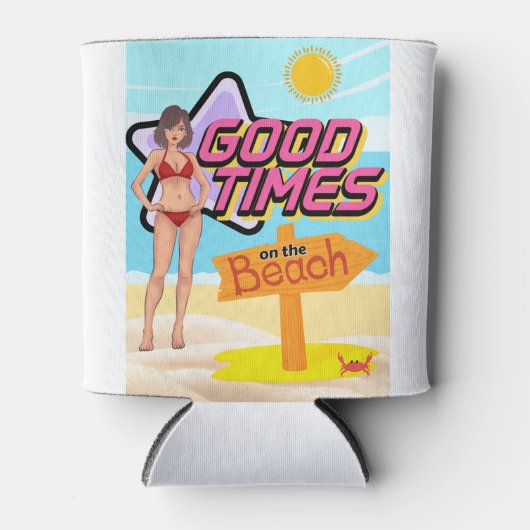 Rafraîchisseur Pour Canette plage (Devant)
