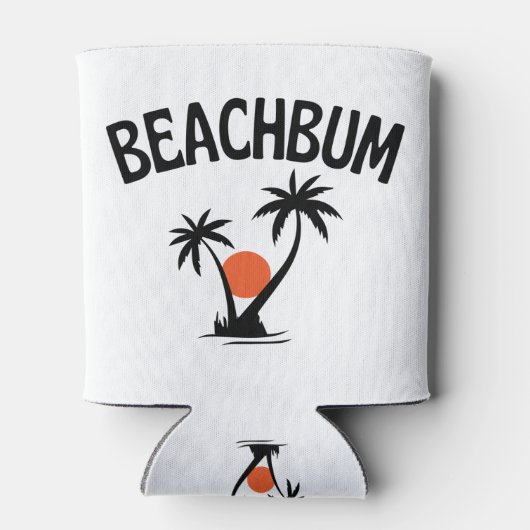 Rafraîchisseur Pour Canette Plage Beachbum Été (Dos)