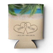 Plage Coeurs de sable Palm Mariage Tropical