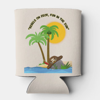 Rafraîchisseur Pour Canette plage de l'île aux pirates