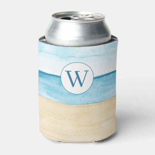 Rafraîchisseur Pour Canette Plage de Monogramme Été (Can devant)