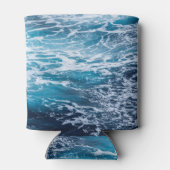 Rafraîchisseur Pour Canette Plage d'été Waves Blue Ocean (Dos)