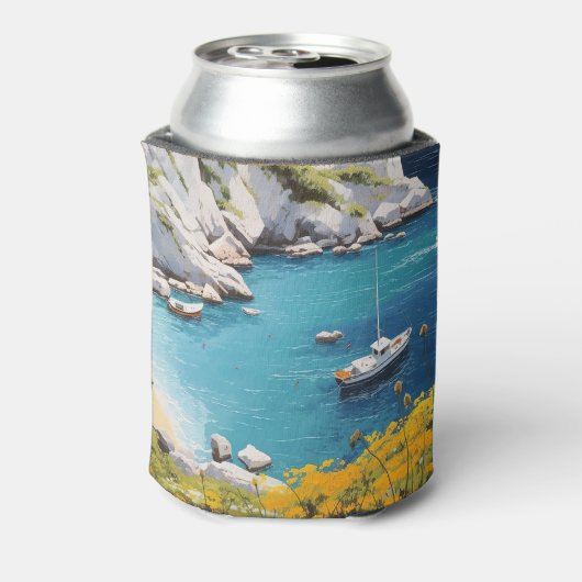 Rafraîchisseur Pour Canette Plage en Grèce (Can Dos)