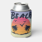 Rafraîchisseur Pour Canette Plage/littoral/tropical/hawaïen (Can Dos)