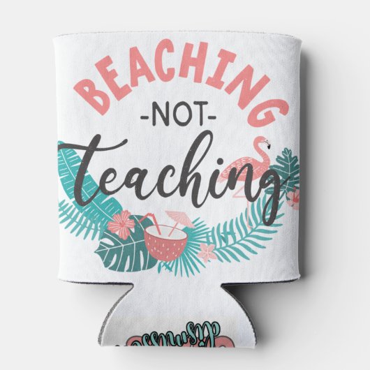 Rafraîchisseur Pour Canette Plage non enseignement (Dos)