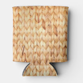 Rafraîchisseur Pour Canette plage rustique île tropicale tissée (Devant)