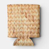 Rafraîchisseur Pour Canette plage rustique île tropicale tissée (Dos)