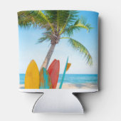 Rafraîchisseur Pour Canette Plage Tropical Surfboard (Dos)