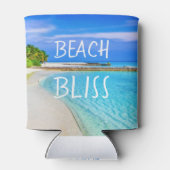 Rafraîchisseur Pour Canette Plage tropicale Bliss (Dos)