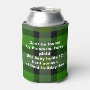 Rafraîchisseur Pour Canette Plaid de vacances sarcastiques