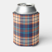 Rafraîchisseur Pour Canette Plaid Vibrant : Conception textile d'automne (Can Dos)