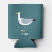 Rafraîchisseur Pour Canette Plaisir Seagull personnalisé (Devant)