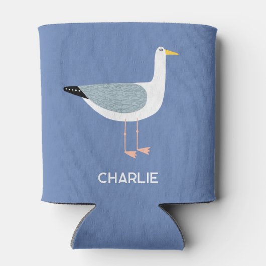 Rafraîchisseur Pour Canette Plaisir Seagull personnalisé (Dos)