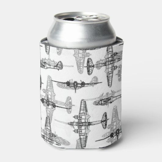 Rafraîchisseur Pour Canette Plan avion 1 Les boissons peuvent refroidir (Can devant)