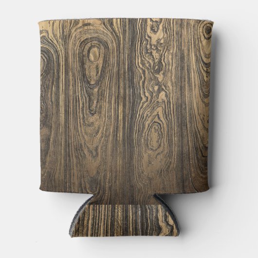 Rafraîchisseur Pour Canette Planches en bois, texture naturelle arrière - plan (Devant)