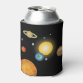 Rafraîchisseur Pour Canette Planètes du système solaire Espace profond foncé P (Can devant)