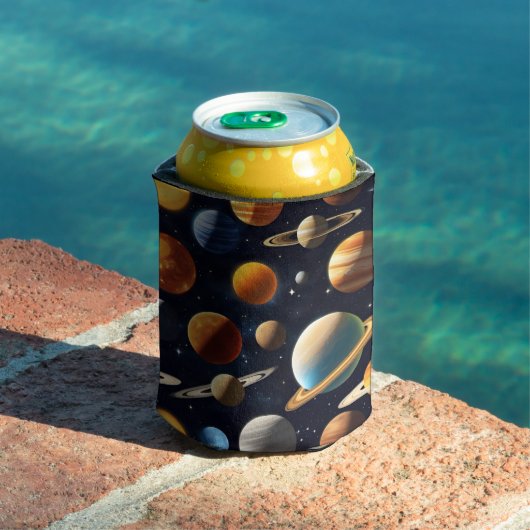 Rafraîchisseur Pour Canette Planètes spatiales 2 (Piscine in situ)