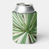 Rafraîchisseur Pour Canette Plante Agave Vert et blanc rayé (Can Dos)